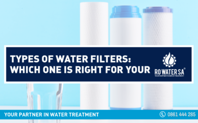 Types of Water Filters: Which One is Right for You?